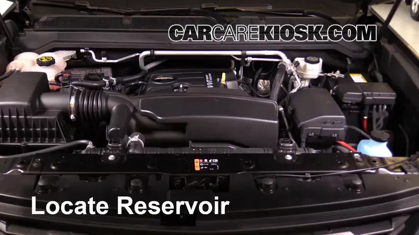 2016 Chevrolet Colorado LT 2.5L 4 Cyl. Crew Cab Pickup Windshield Washer Fluid Add Fluid